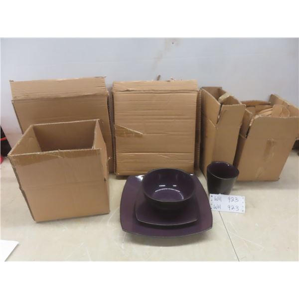 Gibson Soho Lounge Sixteen-Piece Dinnerware Set – New