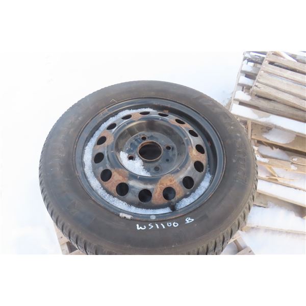 Four Tires & Rims 195/60R15