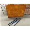 Image 1 : Wood Top Table, 36" x 48"
