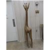 Image 4 : Carved Giraffe, 67" Tall