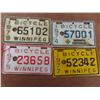 Image 3 : Ten Winnipeg Bicycle License Plates