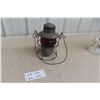 Image 4 : Metal Railroad Lantern with Red Glass Globe