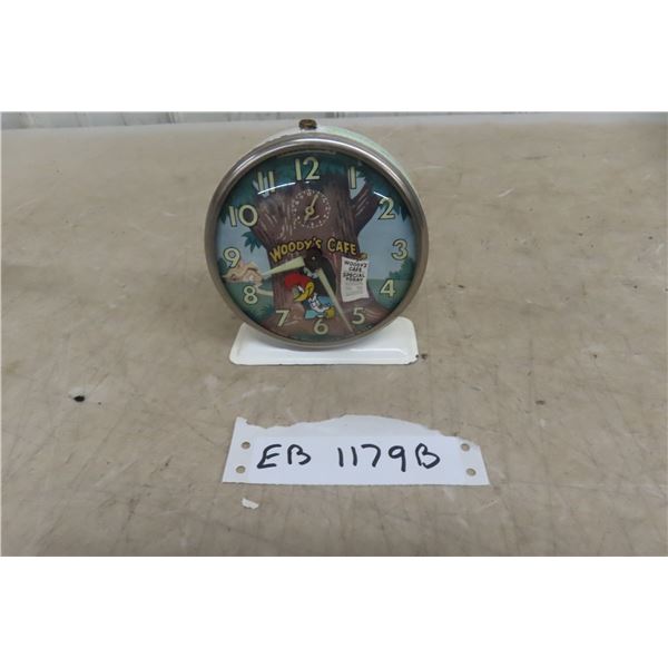 Woody Woodpecker Alarm Clock by Columbia Time Products