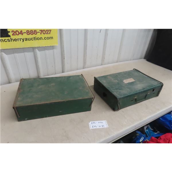 Two Vintage Coleman Metal Camping Stoves