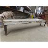 Image 5 : Wood Bench, 71" Long