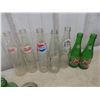 Image 5 : Twenty-Eight Soda Bottles Including Galgary, Double Cola, Pepsi, 7Up, and Wood Crate
