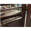 Image 6 : Wood Room Divider With Shutters, 72" Tall, Three Panels, 22" Wide; Some Slats Need Re-Securing