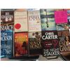 Image 6 : Sixty Paperback Books Including Nora Roberts, Ted Bell, PJ Tracy, and More