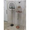 Image 1 : Two Metal Bird Cages With Stands