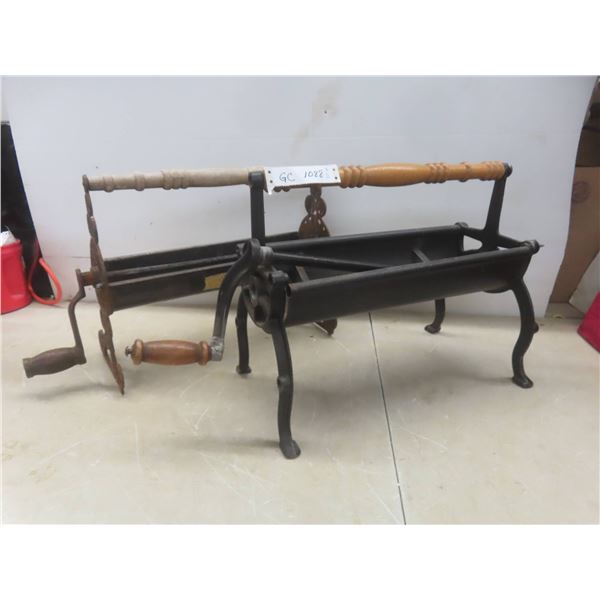 Two Paper Log Rollers