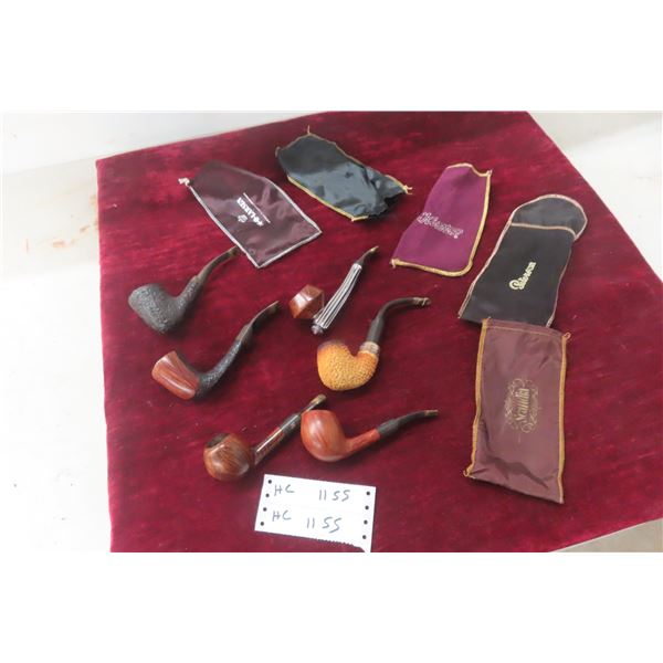 Six Smoking Pipes