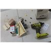 Image 4 : Electric Chainsaw, Cordless Drill, and Parts Assortment