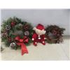 Image 6 : Bobble Heads, Christmas Wreath, Candle Holders, Stockings, and Wreath Hangers