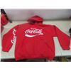 Image 6 : Coca-Cola Trays and Puffer Jacket (No Size Listed)/Hoodie (Large) All Zippers Functional