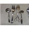 Image 12 : Silver-Plated Serving Ware, Candle Holders, Cutlery, and Eight Knives With Sterling Handles