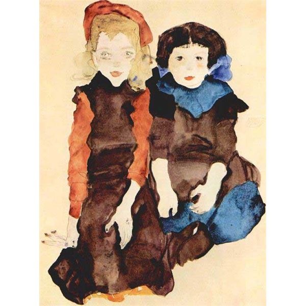 Egon Schiele - Girls