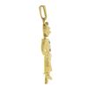 Image 3 : Vintage 18K Gold Emerald Sapphire Ruby & Diamond Moveable Clown Charm Pendant