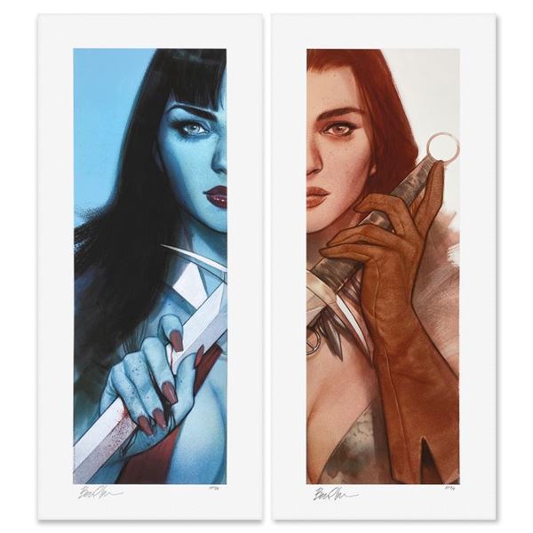 Vampirella & Red Sonja by Oliver, Ben