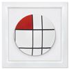 Image 2 : 2 Piece Plate Set by Piet Mondrian (1872-1944)