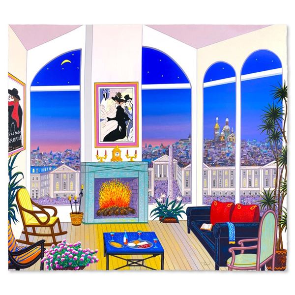 Interior with Lautrec by Ledan, Fanch