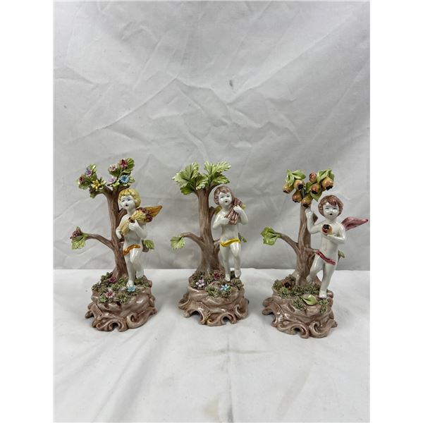 Capodimonte Porcelain Cherubs