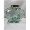 Image 4 : Glass Elephant Jar