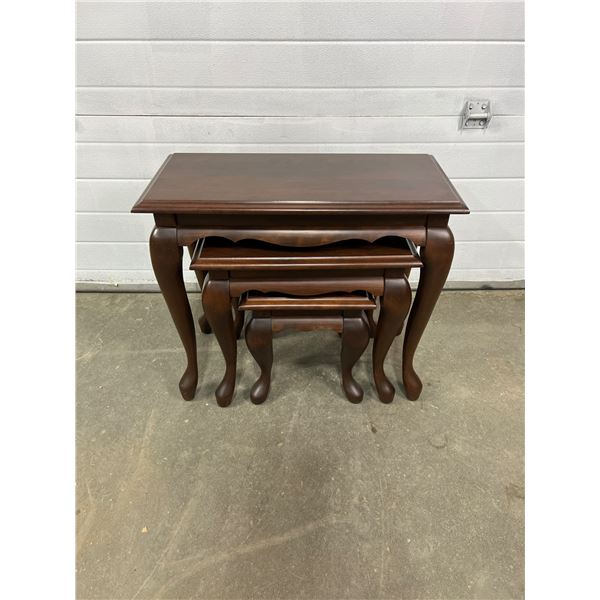 J.W Woodworking Handcrafted Nesting Tables