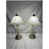 Image 1 : Frosted Glass Table Lamps