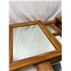 Image 7 : Wood Framed Mirrors