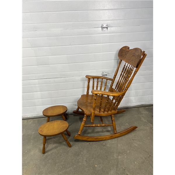 Ornate Rocking Chair