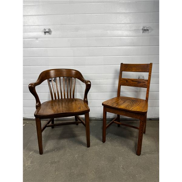 Vintage Wooden Chairs
