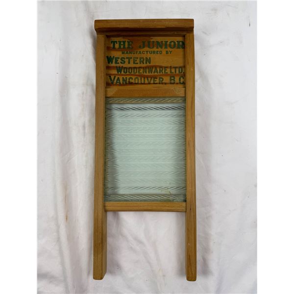 Vintage Wooden Washboard