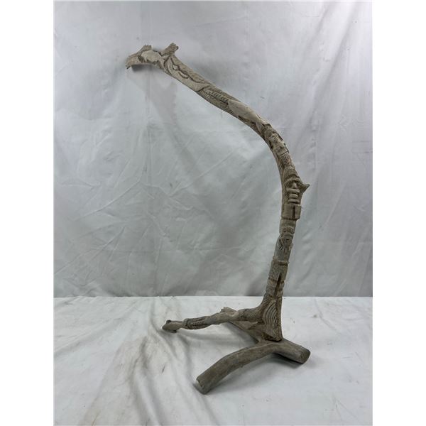 Intricately Carved Antler