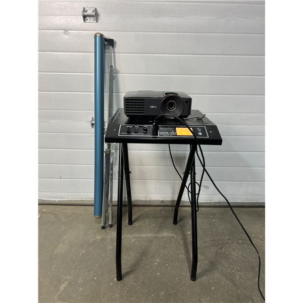 BenQ Projector & Knox Screen