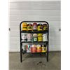 Image 1 : Motor Oil Rack & Cans