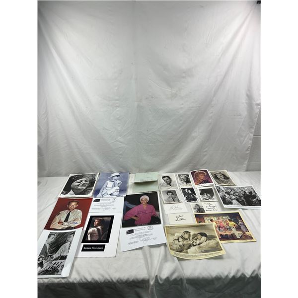 Autographed Photographs