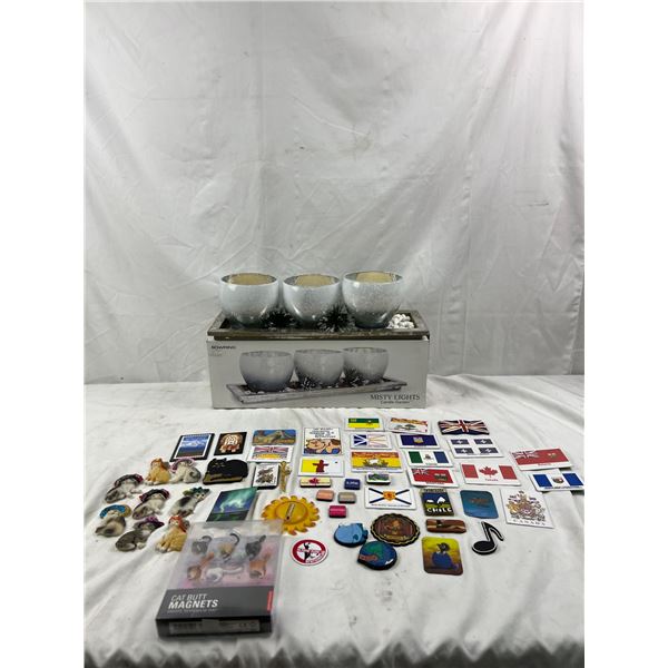 Candle Garden & Fridge Magnets