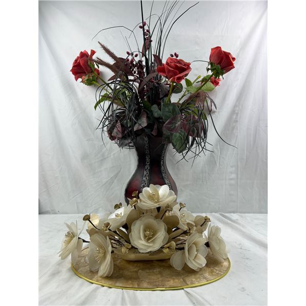 Synthetic Flowers & Pots