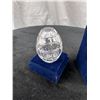 Image 2 : Marked Glass Faberge Egg
