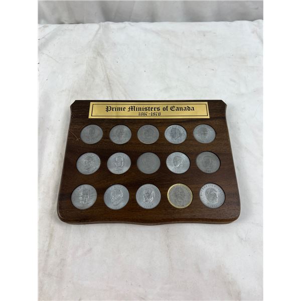Vintage Prime Minister of Canada Medallions