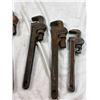 Image 5 : Assorted Pipe Wrenches