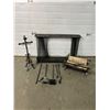 Image 1 : Molten Style Fireplace Set