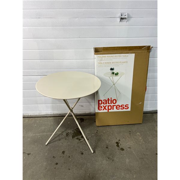 Patio Express Folding Bistro Table