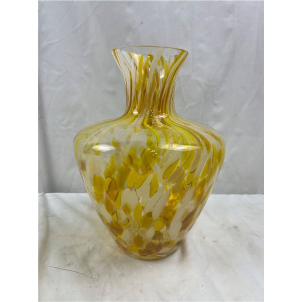 Elaborate Blown Glass Vase