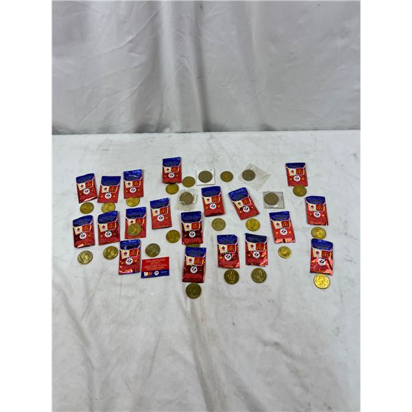 McDonalds/Team Canada Olympic Medallions