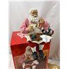 Image 5 : Gold Glass Ornaments & Santa Sitters