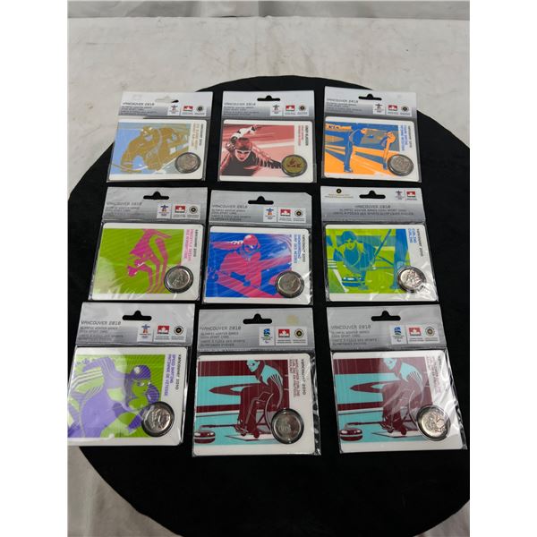 2010 Winter Games Coin Sport Cards