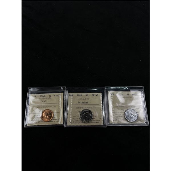 ICCS Certified Canadian Coins
