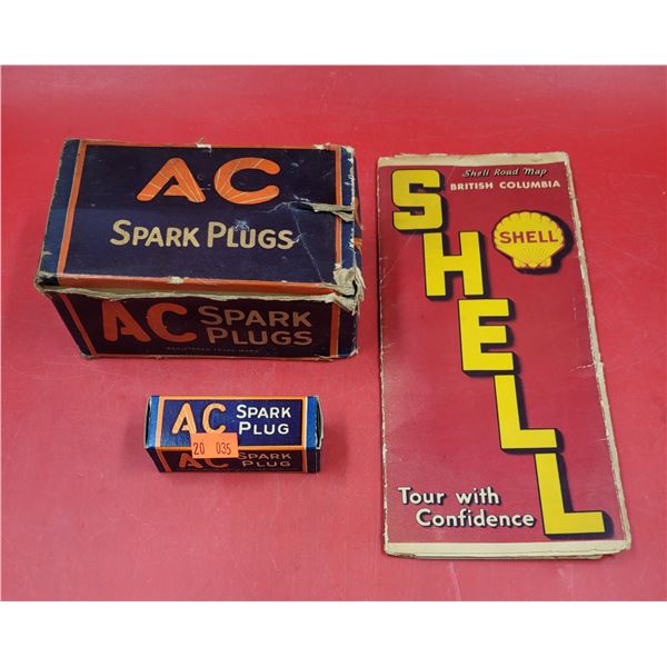 VTG Shell Road Map & AC Spark Plugs