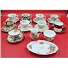 Image 1 : Assorted Royal Albert Bone China Dishes Made in England w/ Oval Plate, Teacups, Saucers, & More